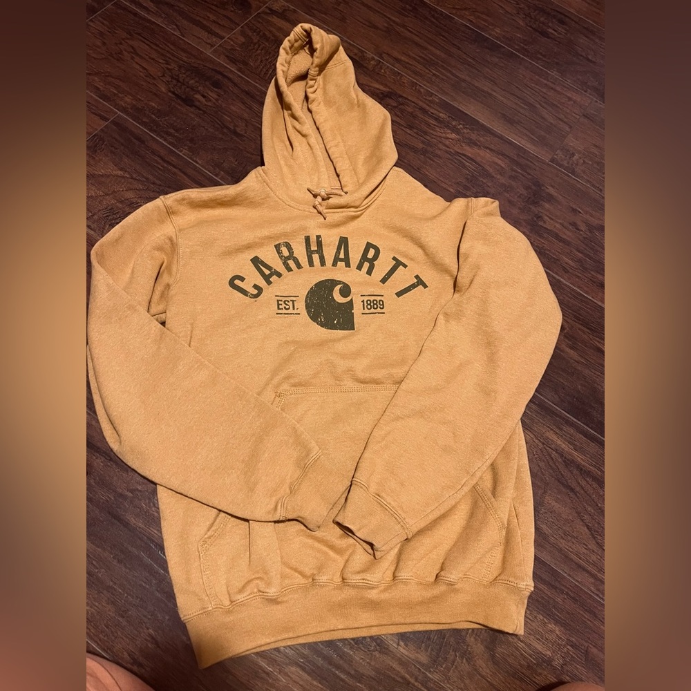 Carhartt yellow hoodie